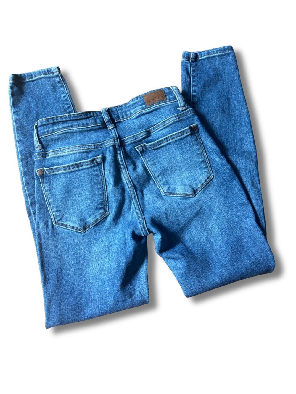 Judy Blue Skinny Fit Jeans Size 3/26 Medium Wash Stretch Denim 26x27 - Picture 2 of 6